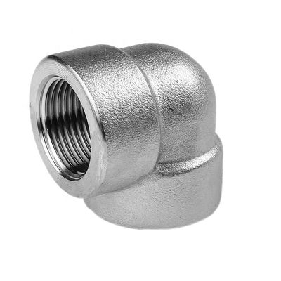 Zilver DN25 hogedruk gesmeed klasse 6000/9000 Elbow voor het aansluiten van het lassokket