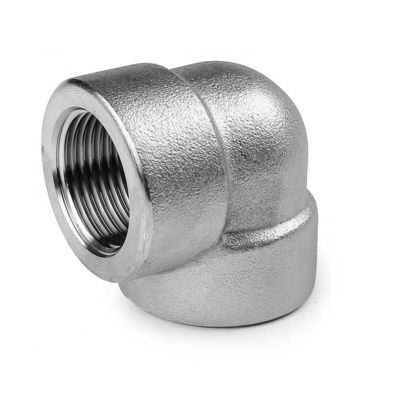 Zilver DN25 hogedruk gesmeed klasse 6000/9000 Elbow voor het aansluiten van het lassokket
