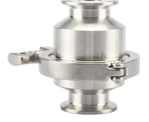 Ra0.8 Oppervlakte Custom Sanitaire roestvrij staal 304 316L Tri Clamp Non Return Check Valve voor watermedia