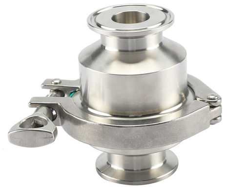 Ra0.8 Oppervlakte Custom Sanitaire roestvrij staal 304 316L Tri Clamp Non Return Check Valve voor watermedia