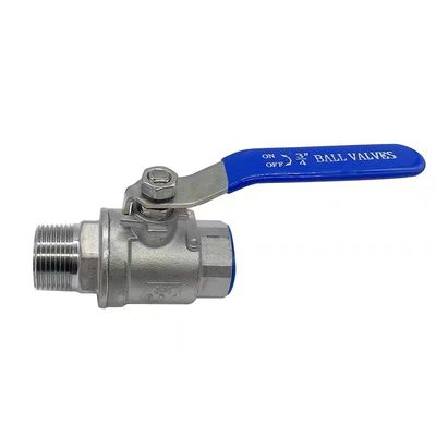 Roestvrij staal 304 316 2PC kogelklep NPT/BSP draad 1/4''-4.0'' verbinding vinyl handvat cover