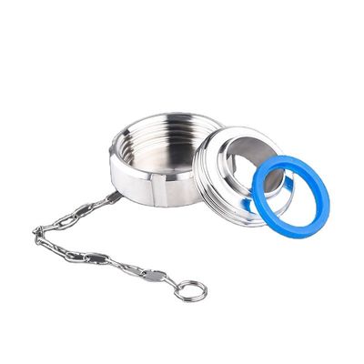 Roestvrij staal 304 316 SMS Union Blind Set Weld Male Weld Liner Slotted Nut and Gasket