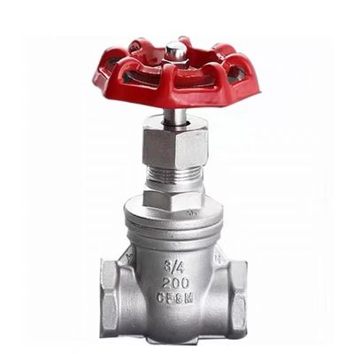 CF8 Handgesloten hekklep voor watergas-olie DN5-DN200 Kopcode Cylinderig