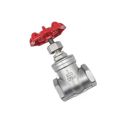 CF8 Handgesloten hekklep voor watergas-olie DN5-DN200 Kopcode Cylinderig