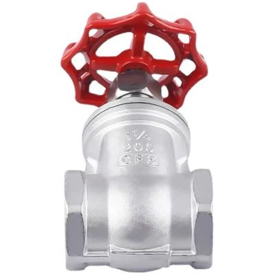 CF8 Handgesloten hekklep voor watergas-olie DN5-DN200 Kopcode Cylinderig