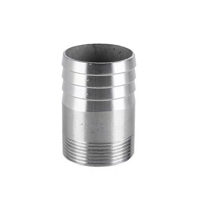 SS201 304 316 NPT BSP DIN Gietbuis Mannelijk Gegooid Nippel Schroefdraad Pipe Fittings