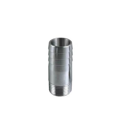 SS201 304 316 NPT BSP DIN Gietbuis Mannelijk Gegooid Nippel Schroefdraad Pipe Fittings