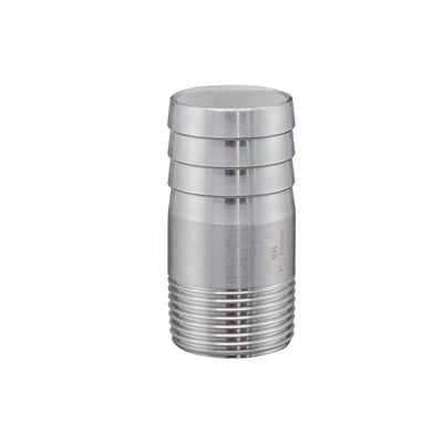 SS201 304 316 NPT BSP DIN Gietbuis Mannelijk Gegooid Nippel Schroefdraad Pipe Fittings