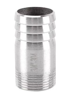 SS201 304 316 NPT BSP DIN Gietbuis Mannelijk Gegooid Nippel Schroefdraad Pipe Fittings