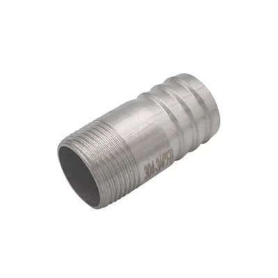 SS201 304 316 NPT BSP DIN Gietbuis Mannelijk Gegooid Nippel Schroefdraad Pipe Fittings