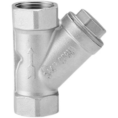 WZ SS316 304 professionele Y-type zeefmachine van roestvrij staal voor gelijkstaande waterfilters
