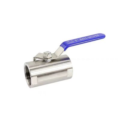 Hoogtemperatuur roestvrij staal 201 NPT BSP-gegooid breedbalklep voor interne schroef