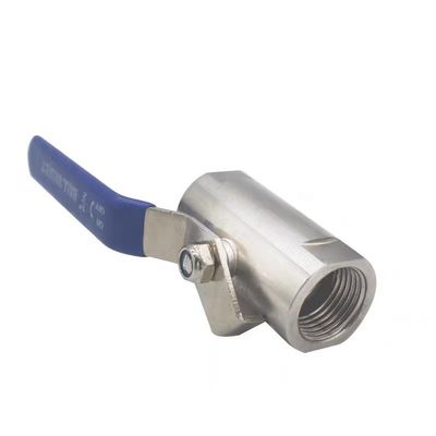 Hoogtemperatuur roestvrij staal 201 NPT BSP-gegooid breedbalklep voor interne schroef