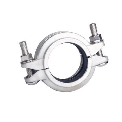 Gesmeed roestvrij staal 304 316 316L Hoogdruk gegroeveerde buisverbindingsclamps 1"-4" DN25-DN100