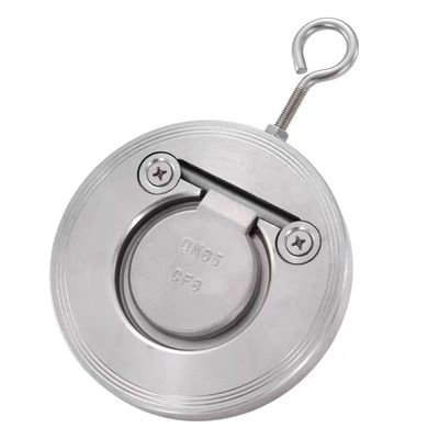 304 316 Dunne wafers van roestvrij staal Swing Check Valve voor industriële toepassingen