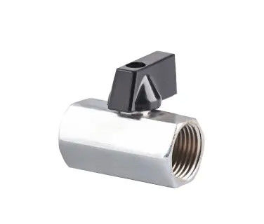 Mini Messing Ball Valve BSP Man tot Vrouw Kleine afsluitklep 1/8" voor algemeen gebruik