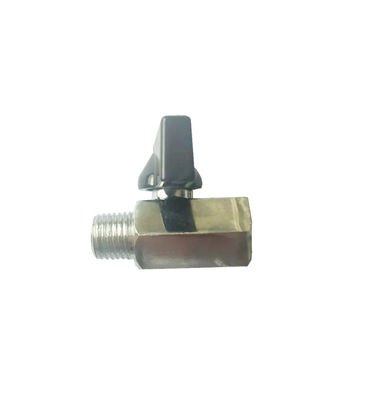 Mini Messing Ball Valve BSP Man tot Vrouw Kleine afsluitklep 1/8" voor algemeen gebruik