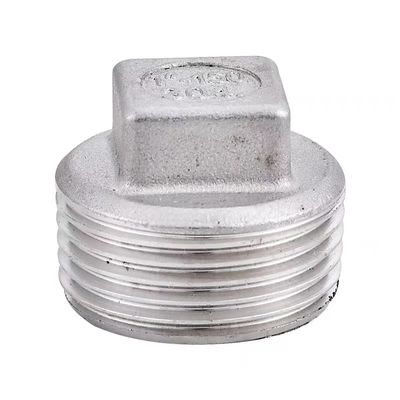 Ruimte Plug Thread Ruimte Plug Schroef Pipe Head Fittings NPT BSP roestvrij staal 201 304