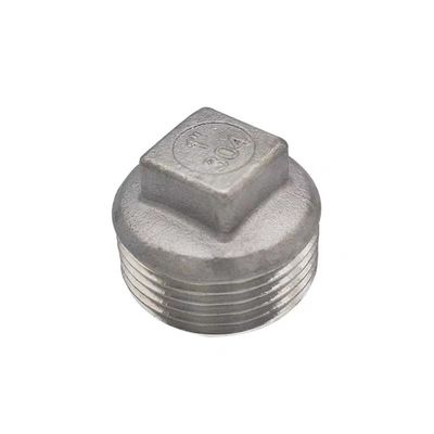 Ruimte Plug Thread Ruimte Plug Schroef Pipe Head Fittings NPT BSP roestvrij staal 201 304