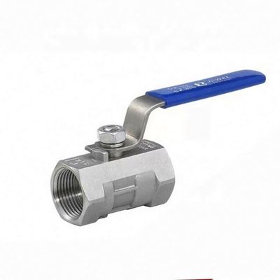 Handmatig roestvrij staal 304 316L kogelklep voor water ODM aanpassing aangeboden