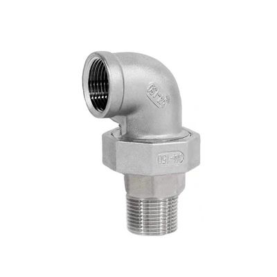 BSP NPT G BSPT Vrouwelijke mannelijke draad gieten Union Elbow Fittings