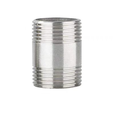 WZ 1/8"-4" roestvrij staal 201 301 316 NPT BSP Gedrukt buis aansluiting NIPPLE connector