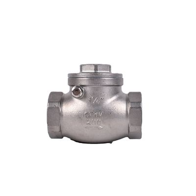 1 inch roestvrij staal H14 checkklep voor water veer swing en air control