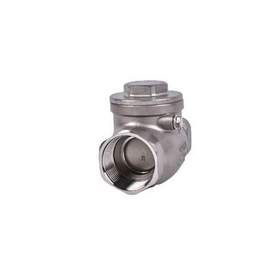 1 inch roestvrij staal H14 checkklep voor water veer swing en air control