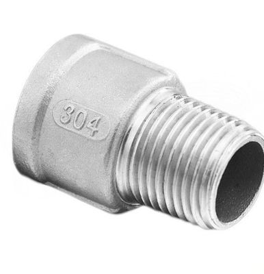 Roestvrij staal 201/304 Socket Male en Female Thread Pipe Fitting met rechte vormgeving