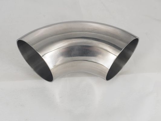 Gieten Sanitair roestvrij staal 304 316L Tri-clamp Snelle installatie en las Elbow 90 Grade Pipe Fitting