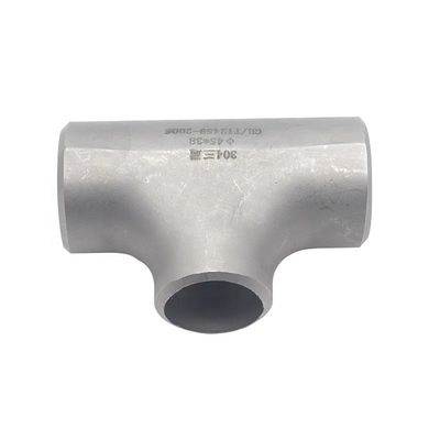 304 316 316L roestvrij staal rechte T-shirt gesmeed Sch40 Pipe Fitting Elbow voor algemeen gebruik