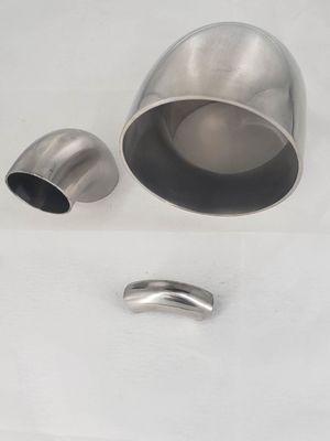 Gieten Sanitair roestvrij staal 304 316L Tri-clamp Snelle installatie en las Elbow 90 Grade Pipe Fitting