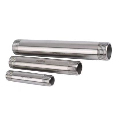 DN6*50-300 mm roestvrij staal 201 304 met draadlang loopnepel voor BSP-buizen