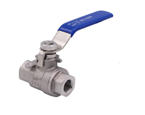 Op maat gemaakte ondersteuning OEM Sanitair roestvrij staal 304/316L Tri Clamp 3PC Ball Valve met pneumatische actuator