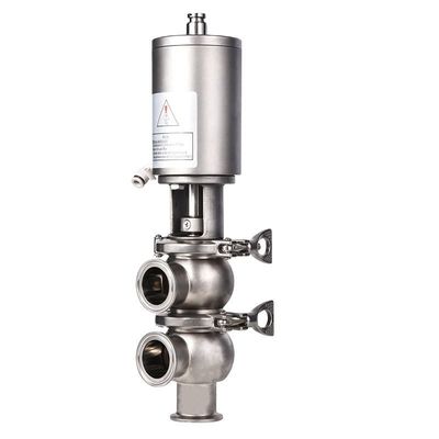 WZ Sanitaire roestvrij staal 3 Way Pneumatische Stop omkeren klep voor uw behoeften