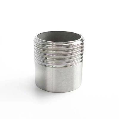 Vlekkeloos staal NPT DIN BSP Mannelijke draadvormige tepels 1/8"-4" voor gelijkstaande buisbehoren