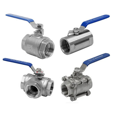 Hexagon Head Code Breedbalklep van roestvrij staal voor interne draadpijpverbindingen