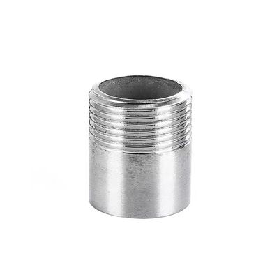 Vlekkeloos staal NPT DIN BSP Mannelijke draadvormige tepels 1/8"-4" voor gelijkstaande buisbehoren