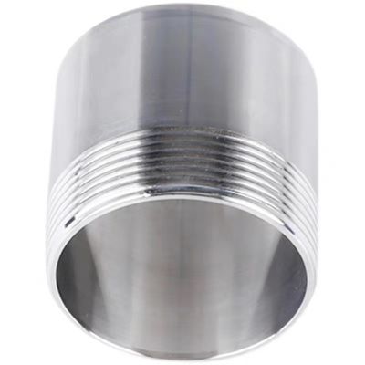 Vlekkeloos staal NPT DIN BSP Mannelijke draadvormige tepels 1/8"-4" voor gelijkstaande buisbehoren