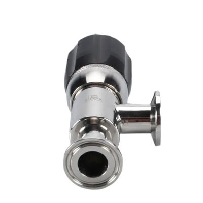 Algemene sanitaire remklep met cilindrische kopcode in SS304 316 316L