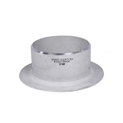 Gelast roestvrij staal 304 316 316L Butt Fitting Asme B16.5 SCH40 Lap Joint Stub