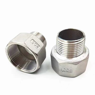 Algemeen WZ roestvrij staal man tot vrouw adapter 3/4' BSP vrouwelijk x 1/2' BSP man