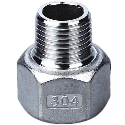 Algemeen WZ roestvrij staal man tot vrouw adapter 3/4' BSP vrouwelijk x 1/2' BSP man