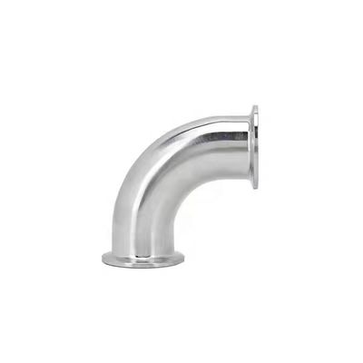 WZ Sanitair roestvrij staal 304 316 90 graden buis Elbow met cilindrische kop code