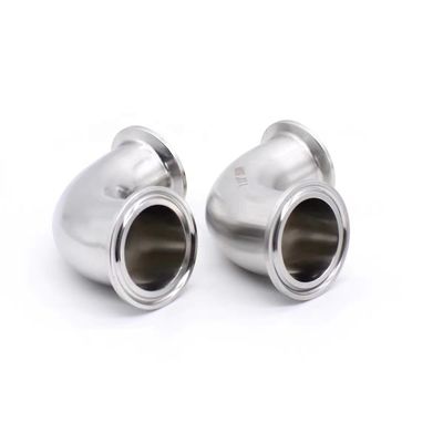 WZ Sanitair roestvrij staal 304 316 90 graden buis Elbow met cilindrische kop code