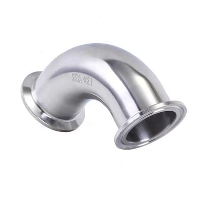 WZ Sanitair roestvrij staal 304 316 90 graden buis Elbow met cilindrische kop code