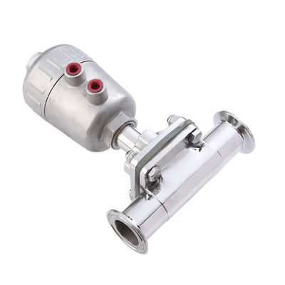 Giet WZ Food Grade aseptische pneumatische aangedreven tank bodem 2 '' Sanitaire tri-clamp diafragma klep 1/8''-4