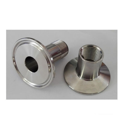 Spiegel gepolijst 304 316L roestvrij staal Sanitair Tri Clamp Vrouwelijke draad Pipe Fitting Adapter