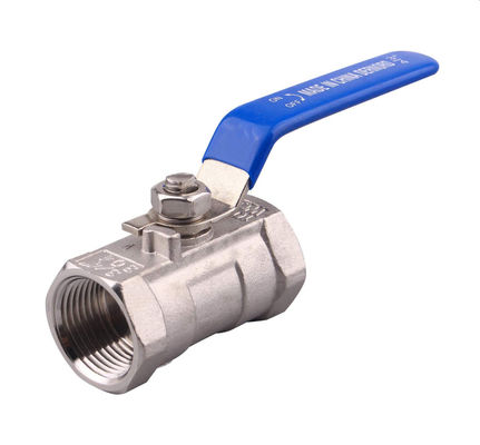 Industriële roestvrij staal 316 2" NPT Vrouwelijke volle poort balklep vinyl handvat WOG1000
