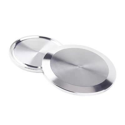 WZ 304 316L roestvrij staal Sanitair Tri Clamp Tube Lid Einddop Blind Plate Clamp Solid Blind Ferrule